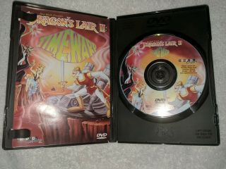 RARE OOP DRAGONS LAIR 2 TIME WARP VIDEO GAME DVD PLAYSTATION XBOX NINTENDO WII 3