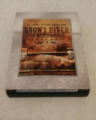 Snowy River - The Macgregor Saga Trilogy (dvd,  2009) Rare Oop Hugh Jackman