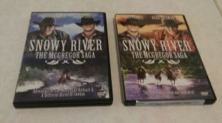 Snowy River - The MacGregor Saga Trilogy (DVD,  2009) Rare OOP Hugh Jackman 2