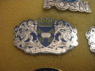 Rare Old Peterborough United Football Club (5) Enamel Press Pin Badge