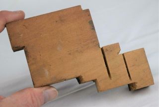 Rare Vintage Hildebrandt Fishing Bait Jig Spinners Letterpress Printing Block 3