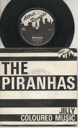 The Piranhas Rare 1978 Uk Only 7 " Oop Ska Punk P/c Single " Coloured Music "