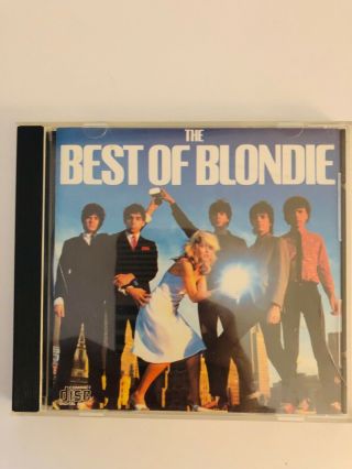 Blondie - The Best Of - Greatest Hits Cd Early Pressing - Rare And Out Of Print