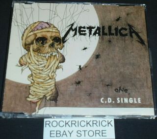 Metallica - One - 3 Track Rare Cd - (metcd 5 - Vertigo)