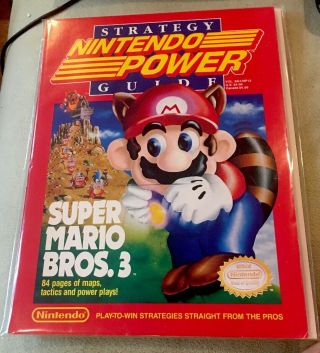 Nintendo Power Mario 3 Strategy Guide In Rare