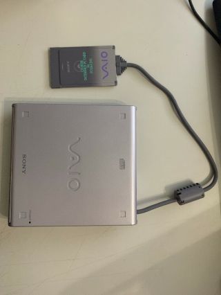 RARE Sony VAIO Laptop CD - ROM Drive PCGA - CD51 PCMCIA Card 3