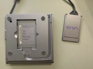 RARE Sony VAIO Laptop CD - ROM Drive PCGA - CD51 PCMCIA Card 5