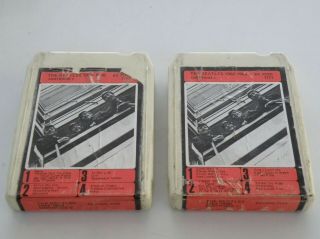Rare 1973 The Beatles 1962 - 1966 Twin 8 - Track Cartridge Tape Oz - Press Vg