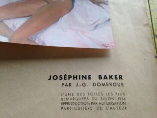 Folies Bergere 1937 Program Rare Josephine Baker Cover & Featured - Paris - Nudes 4