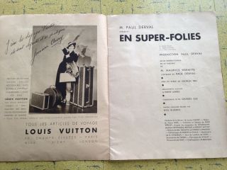 Folies Bergere 1937 Program Rare Josephine Baker Cover & Featured - Paris - Nudes 5