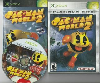 Pac - Man World 2 (microsoft Xbox,  2002) Complete Rare