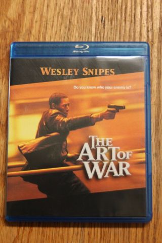 The Art Of War (2000) Blu - Ray Wesley Snipes Rare & Out Of Print Oop