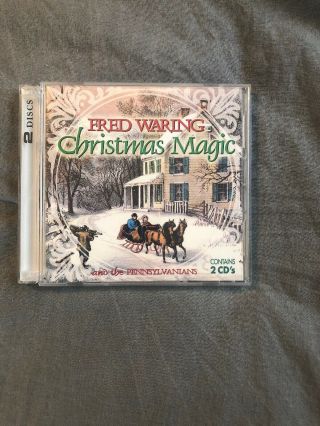 Rare,  Oop Fred Waring And The Pennsylvanians Christmas Magic Cd
