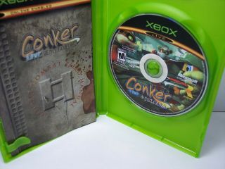 Conker: Live & Reloaded (Microsoft Xbox 2005) Black Label - RARE - 3