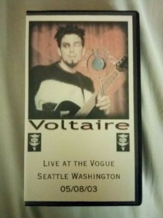 Voltaire Live In Seattle 2003 Vhs Rare Project Goth