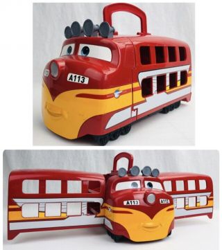 Disney Pixar Cars Trevor Trev Train Carrying Case Mini Adventures Rare