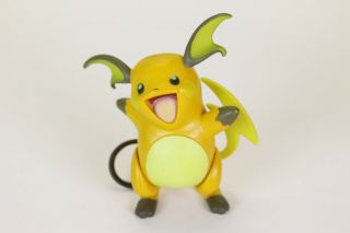 Pokemon - Raichu - Figure - Nintendo - Jakks - Rare Vintage 2007 - 3.  5 Inches Tall