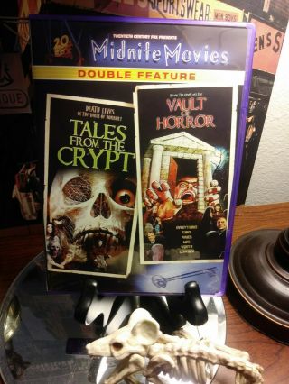 Tales From The Crypt & The Vault Of Horror - Mgm Midnight Movies Dvd - Rare Oop