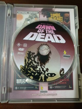 Dawn Of The Dead (DVD,  2004) George A.  Romero ' s Horror RARE Zombie (81) 3