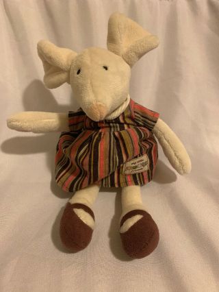Jellycat Mouse I Am Your Little Friend Mouse 9 " Rare Plush Stuffed Animal Toy