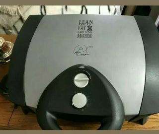 JUMBO DOUBLE CHAMPION GEORGE FOREMAN GGR62 Indoor/outdoor Grill RARE 2