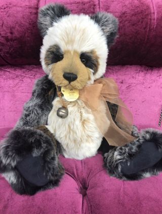 Charlie Bears Manfred Perfect Tags And Retired And Rare