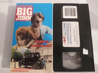 Little Laura and Big John: Fabian Karen Black - (VHS,  1990) Rare 3