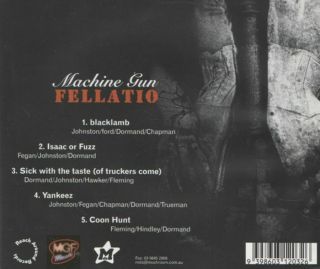 MACHINE GUN FELLATIO rare CD EP LOVE COMES TO AN END EX con Aussie MGF 3