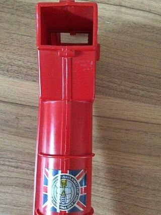 1966 WORLD CUP ENGLAND v GERMANY RARE RED ISSUE TELESCOPE BY MARX TOYS 3