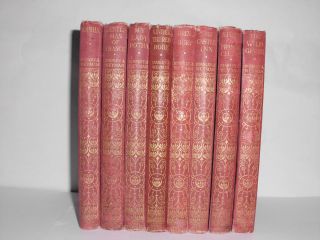 Eight Rare Antique Books By Stanley Weyman 1927 Luxury Limited Edition - 8 Books