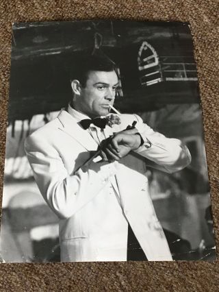 Diamonds Are Forever - Rare Press Photo.  Sean Connery James Bond