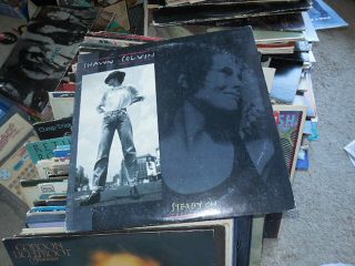 Rare Scarce Vinyl Lp Record Country Shawn Colvin Steady On Columbia Al 45209