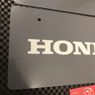 Honda Vanity Plate JDM CRX NSX S2000 Beat Civic Type R Rare OEM Set Of 2 4