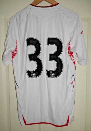 33 Sunderland Player Issue Away Football Shirt Umbro 07 - 08 Medium Rare B603