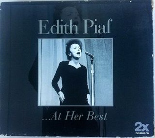 Edith Piaf At Her Best Rare,  Limited 2 Cd Box - Vintage French Songs