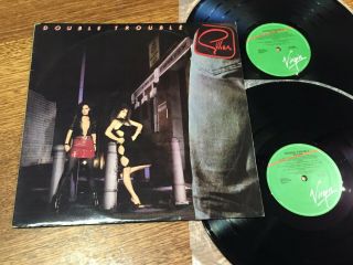 Gillan (ian Gillan/deep Purple) : Double Trouble.  Rare Aussie/oz 2 X Lp - 1981 -
