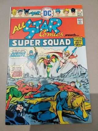 All Star Comics 58 Vf,  (rare)