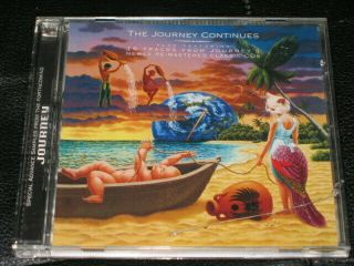 Journey - The Journey Continues - 18 Track Rare Promo Cd Steve Perry Oh Sherrie