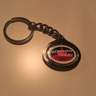 System Of A Down Toxicity Keychain Promo Only / Rare