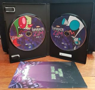 Invader Zim - DVD Series Volume 1,  2 (5,  1 Disc Set) Rare Special Feature Disc 2