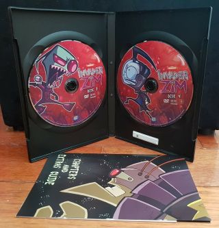 Invader Zim - DVD Series Volume 1,  2 (5,  1 Disc Set) Rare Special Feature Disc 4