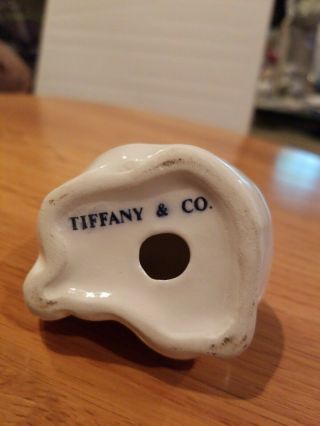 Tiffany & Co RARE White Porcelain Rabbit 2.  75 