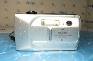 Sanyo Vpc - Sx550 Lcd Digital Camera Hd Made In Japan Rare - Silver -
