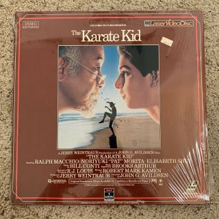 The Karate Kid Laserdisc - Very Rare