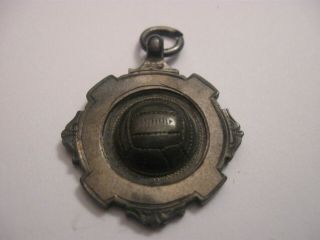 Rare Old 1937 Bhfl Football League Hallmarked Silver Medal