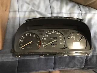 88 - 91 Honda Crx Sir Ef8 Jdm Cluster Speedometer Instrument Gushes Rare