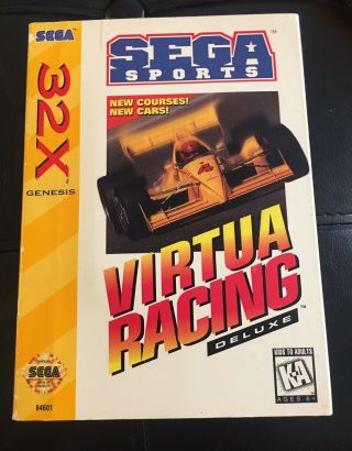VIRTUA RACING SEGA 32X RARE VINTAGE VIDEO GAME SEGA GENESIS 32X COMPLETE 1994 5