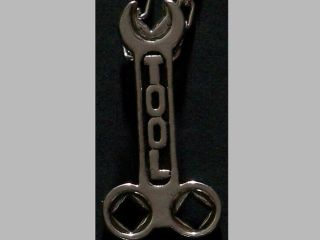 Tool Band Very Rare Pendant Necklace Wrench Sterling Silver 1998 Aenima -