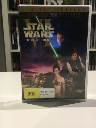 Star Wars Episode Vi - Return Of The Jedi (2 Dvd) Limited Edition Rare & Oop