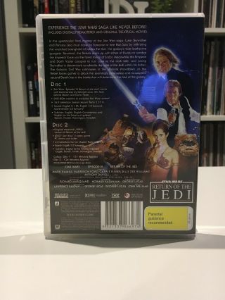 Star Wars Episode VI - Return Of The Jedi (2 DVD) Limited Edition Rare & OOP 2